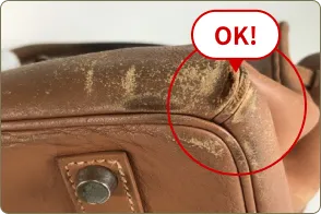 Corner scuffs