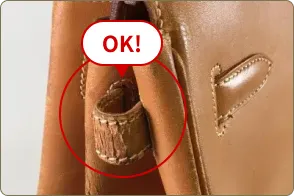 Deteriorated leather