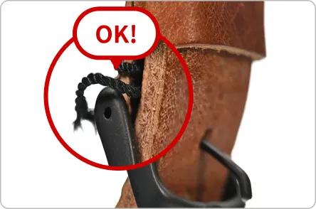 Leather Stitching Fraying