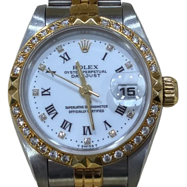 Rolex Oyster Perpetual Datejust 69173G with Diamond Dial