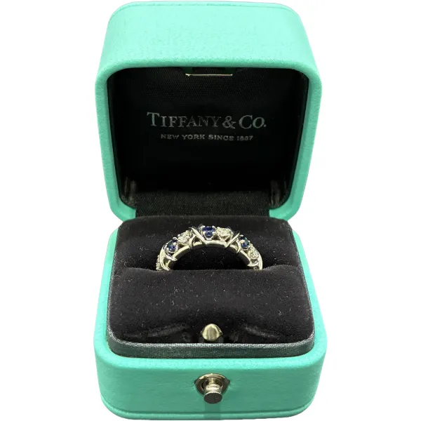Tiffany & Co. 16 Stone Ring