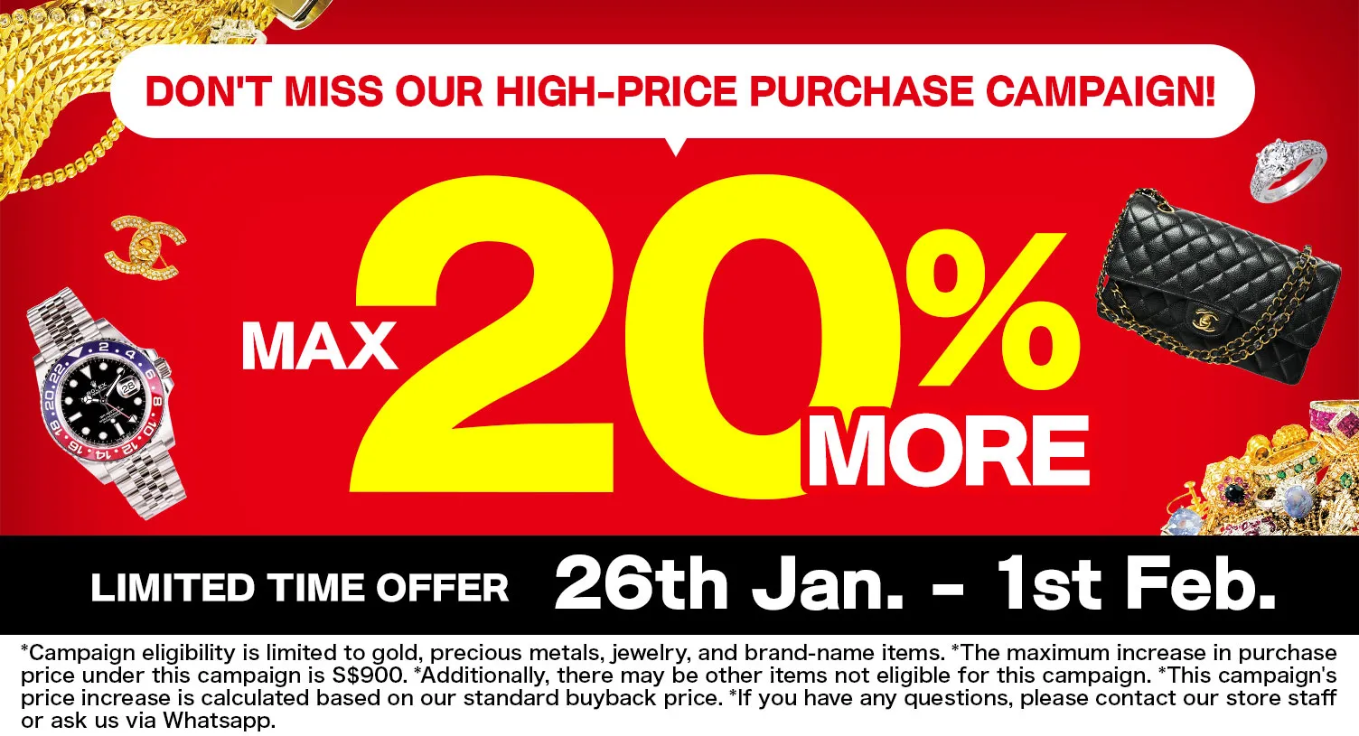 OTAKARAYA High-Price Purchase Campaign Now On!