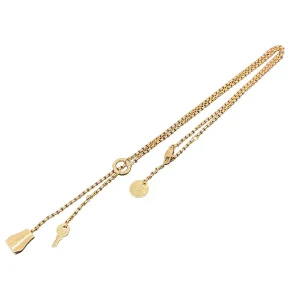HERMES Key drop Necklace 
