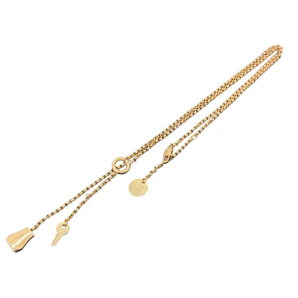 HERMES Key drop Necklace