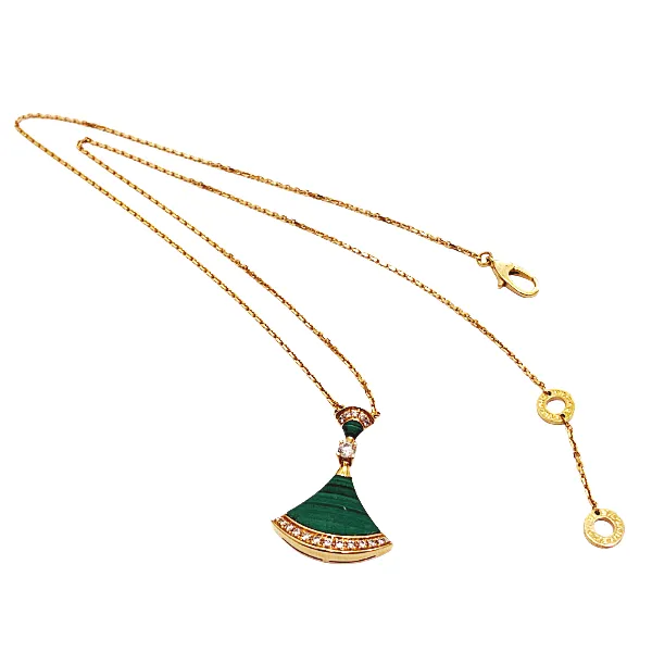 BVLGARI Divas’ Dream Necklace  Malachite