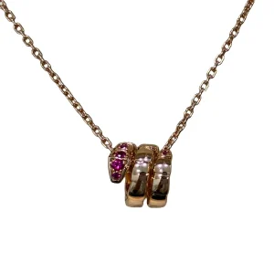 BVLGARI Serpenti Viper Necklace Ruby