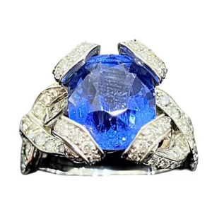 Dior Sapphire Diamond Ring