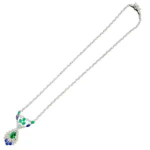 Dior Emerald Diamond Necklace 