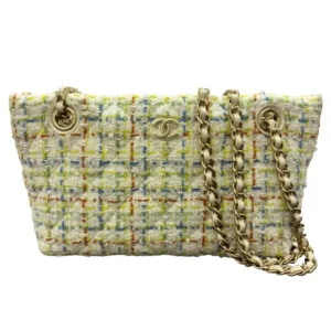 CHANEL Tweed Chain Mini Shoulder Bag